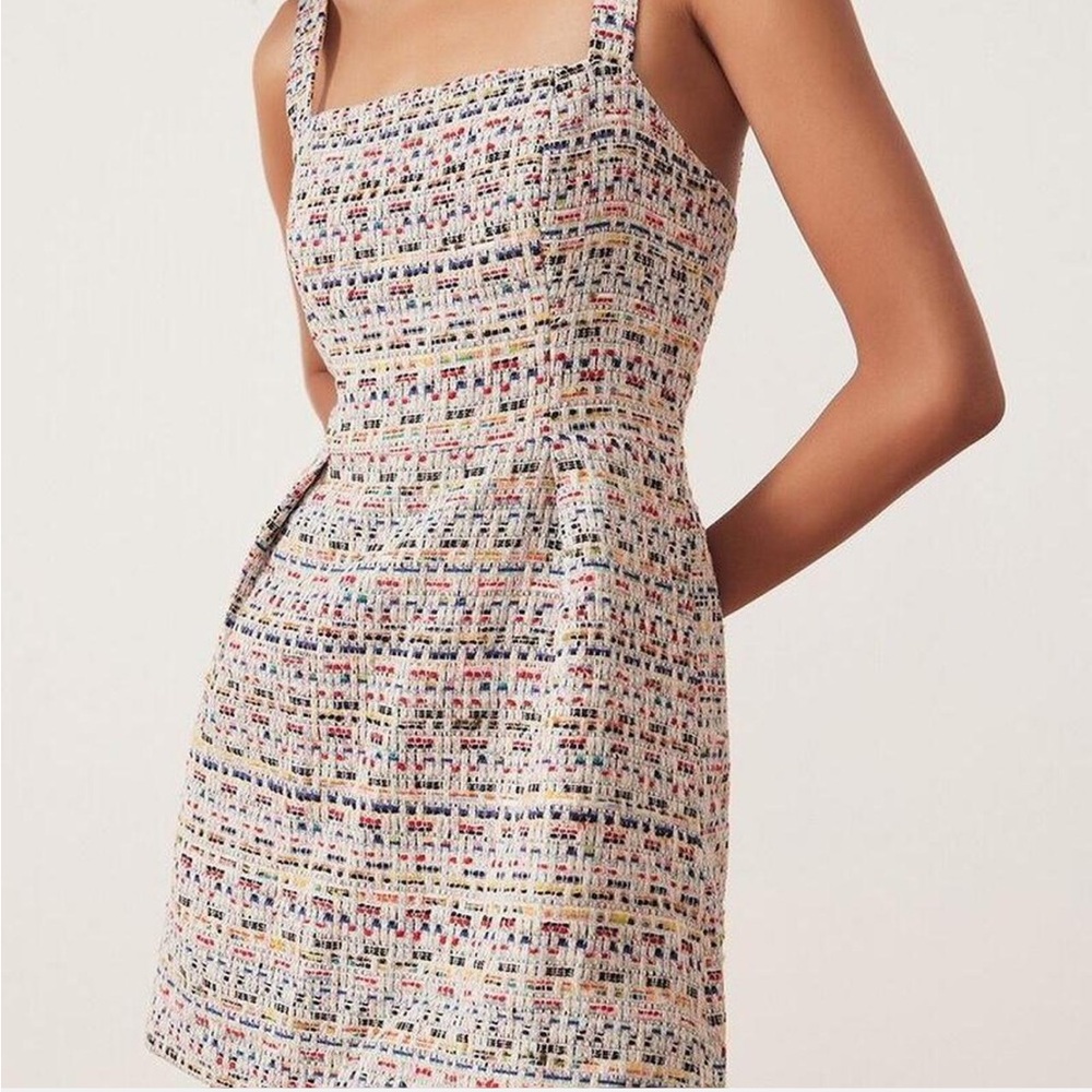 Multicolor Tweed Dress NWOT